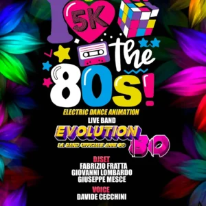 I love The 80S al Frontemare 17 febbraio 2024. Biglietti e Tavoli