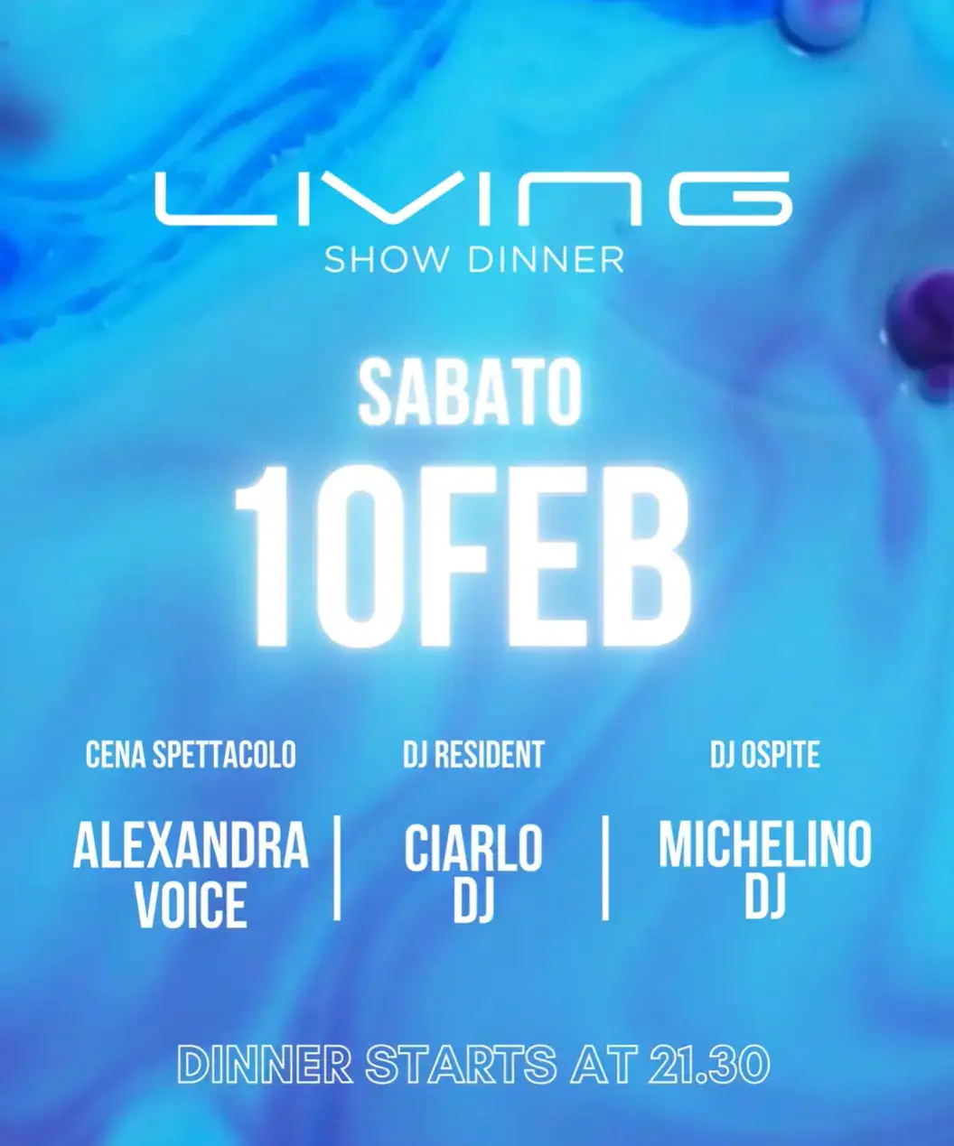 Michelino Dj Living Disco 10 febbraio 2024. Biglietti