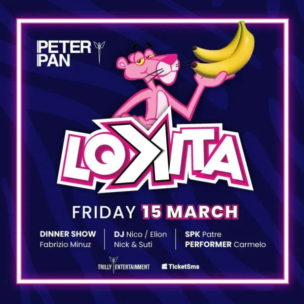 Lokita al Peter Pan 15 marzo 2024. Biglietti e Tavoli