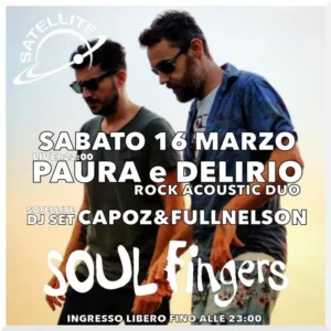 Soul Fingers al Satellite 16 marzo 2024. Biglietti