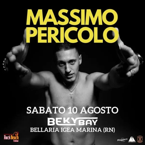 Massimo Pericolo al Beky Bay 10 agosto 2024. Biglietti