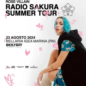 Radio Sakura Summer Tour al Beky Bay 23 agosto 2024. Biglietti
