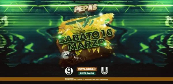 Pepas al Bollicine 16 marzo 2024. Biglietti