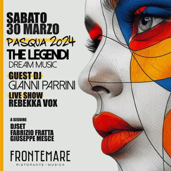 The Legend al Frontemare 30 marzo 2024. Biglietti e Tavoli