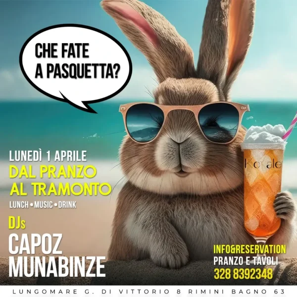 Dj Capoz al Kokale Rimini 01 aprile 2024. Biglietti e Tavoli