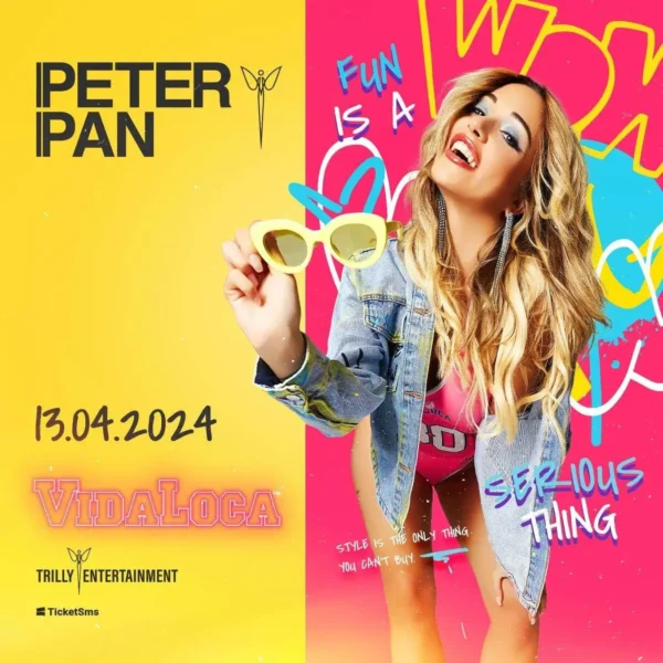 Vida Loca al Peter Pan 13 aprile 2024. Biglietti e Tavoli