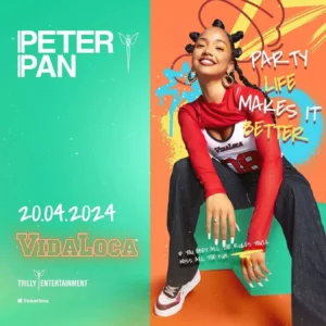 Vida Loca al Peter Pan 20 aprile 2024. Biglietti e Tavoli