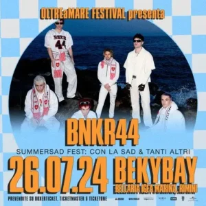 Bnkr44 al Beky Bay 26 luglio 2024.