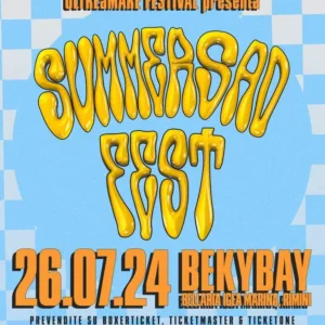 Summersad Fest al Beky Bay 26 luglio 2024. Biglietti