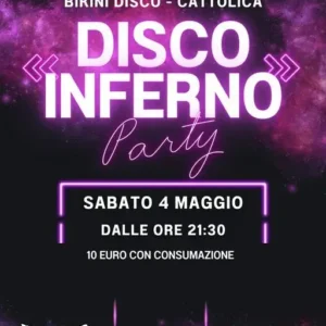 Disco Inferno al Bikini 04 maggio 2024.