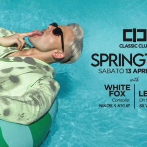 Springtime al Classic Club 13 aprile 2024. Biglietti