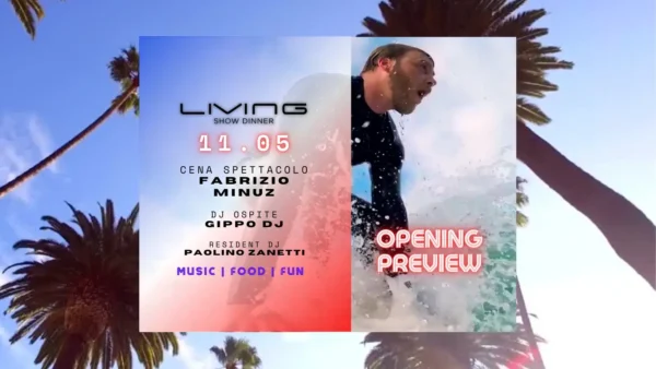 Fabrizio Minuz al Living Disco 11 maggio 2024. Biglietti