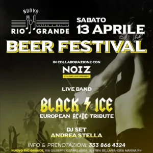 Beer Festival al Riogrande 13 aprile 2024. Biglietti