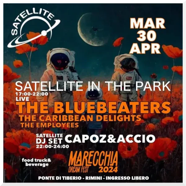 Satellite In The Park al Satellite 30 aprile 2024. Biglietti