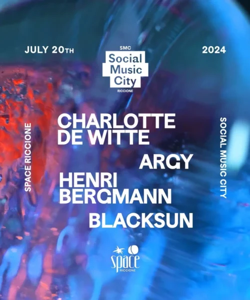Social Music City al Space Riccione 20 luglio 2024. Biglietti e Tavoli