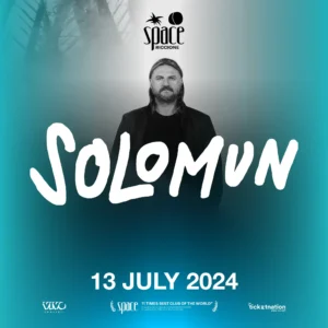 Solomun al Space Riccione 13 luglio 2024. Biglietti e Tavoli