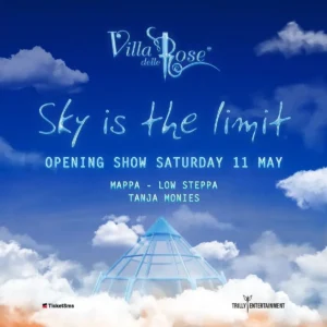 Sky Is The Limit al Villa Delle Rose 11 maggio 2024. Biglietti e Tavoli