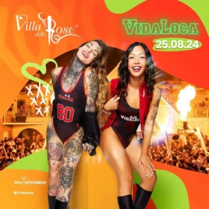 Vida Loca al Villa Delle Rose 25 agosto 2024. Biglietti e Tavoli