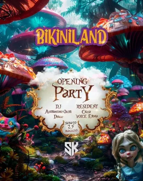 Bikiniland al Bikini 25 maggio 2024. Biglietti e Tavoli
