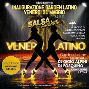 Salsa Bachata al Bollicine 31 maggio 2024. Biglietti