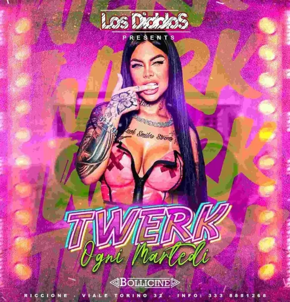 Twerk al Bollicine 13 agosto 2024. Biglietti