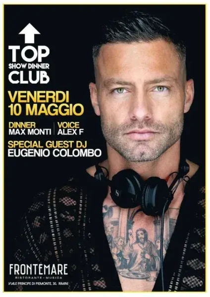 Eugenio Colombo al Frontemare 10 maggio 2024. Biglietti e Tavoli