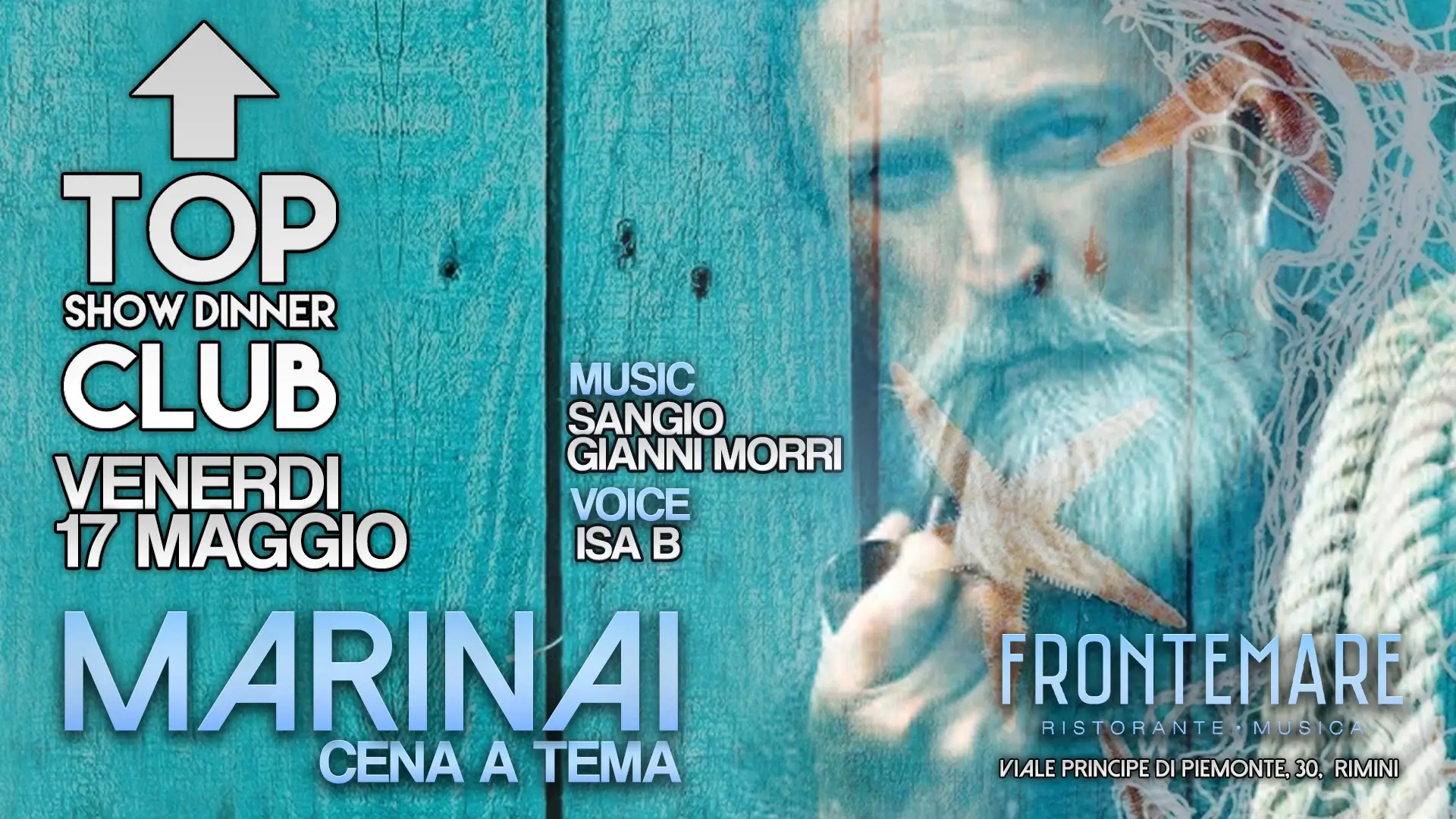 Marinai @ Frontemare 17 maggio 2024. Biglietti e Tavoli