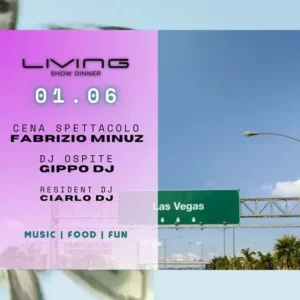 Fabrizio Minuz al Living Disco 01 giugno 2024.