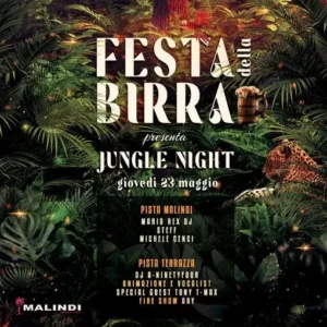 Jungle Night al Malindi Biky Beach 23 maggio 2024.