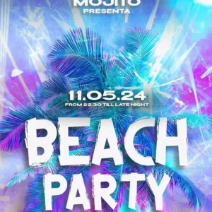 Beach Party al Mojitobeach 11 maggio 2024. Biglietti e Tavoli