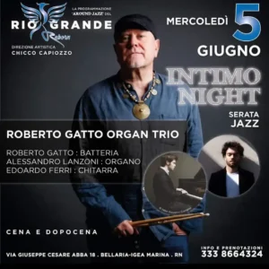 Intimo  Night al Riogrande 05 giugno 2024. Biglietti e Tavoli