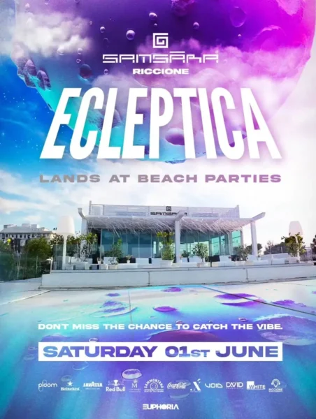 Ecleptica al Samsara Riccione 01 giugno 2024.