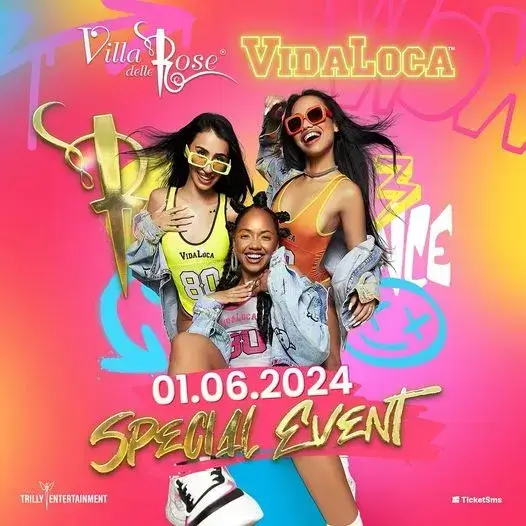 Vida Loca al Villa Delle Rose 01 giugno 2024. Biglietti e Tavoli