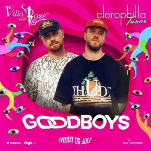 GoodBoys al Villa Delle Rose 05 luglio 2024. Biglietti e Tavoli