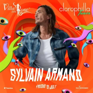 Sylvain Armand al Villa Delle Rose 12 luglio 2024. Biglietti e Tavoli