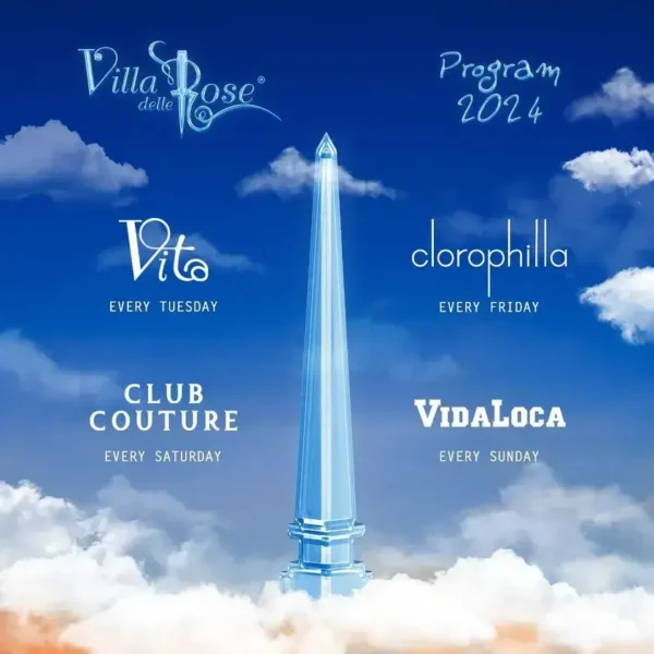 Clorophilla show alla Villa delle Rose.