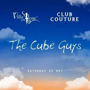 The Cube Guys al Villa Delle Rose 25 maggio 2024. Biglietti e Tavoli