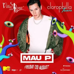 Mau P al Villa Delle Rose 09 agosto 2024. Biglietti e Tavoli