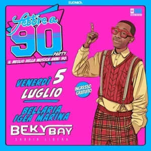 Febbre A 90 al Beky Bay 05 luglio 2024. Biglietti