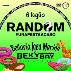 Random al Beky Bay 06 luglio 2024. Biglietti