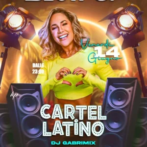 Cartel Latino al Blowup 14 giugno 2024. Biglietti