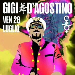 Gigi D’Agostino al Cocorico Riccione 26 luglio 2024. Biglietti e Tavoli