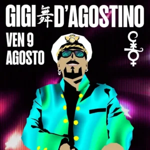 Gigi D’Agostino al Cocorico Riccione 09 agosto 2024. Biglietti e Tavoli