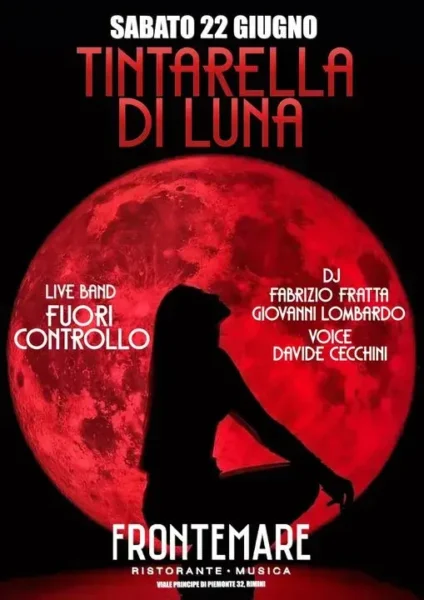 Tintarella Di Luna al Frontemare 22 giugno 2024. Biglietti e Tavoli