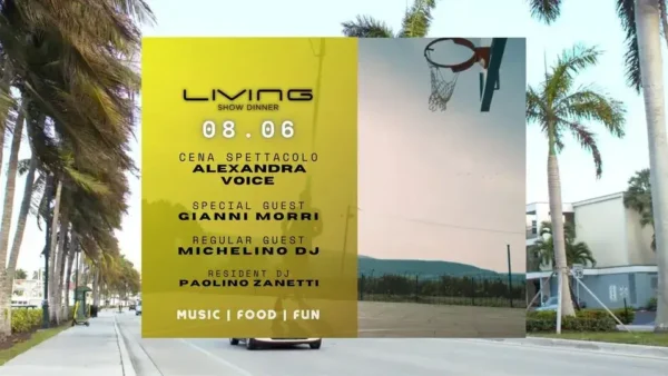 Gianni Morri al Living Disco 08 giugno 2024. Biglietti