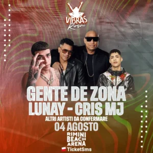 Vibras Rimini al Rimini Beach Arena 04 agosto 2024.