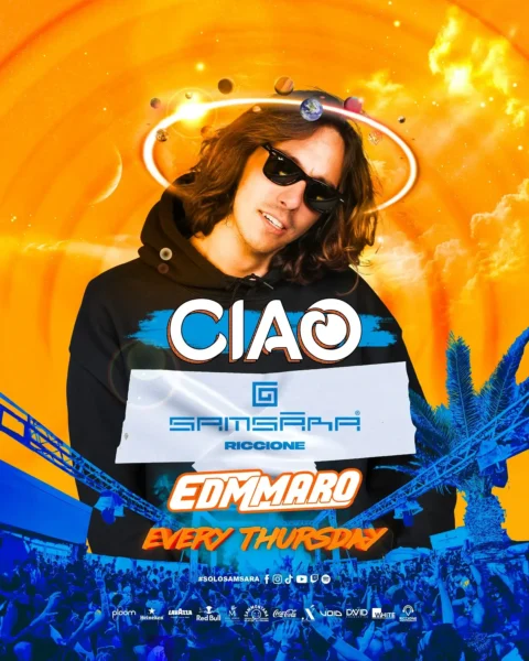 Ciao al Samsara Riccione 18 luglio 2024.