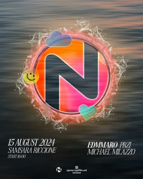 Nameless al Samsara Riccione 15 agosto 2024.