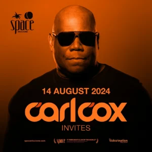 Carlo Cox al Space Riccione 14 agosto 2024. Biglietti e Tavoli