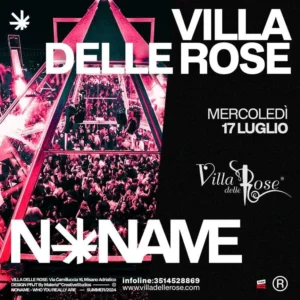 Mercoledi al Villa Delle Rose 17 luglio 2024. Biglietti e Tavoli